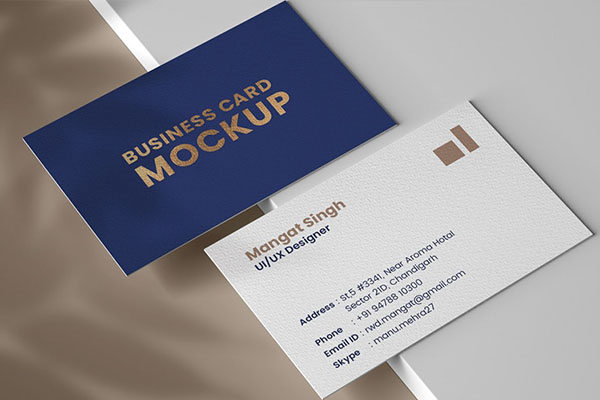 Design carte de visite